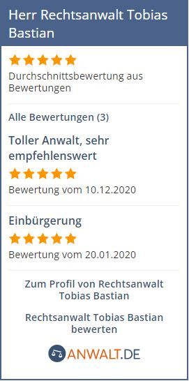 Bewertung 4 - Anwalt Erbrecht Stuttgart